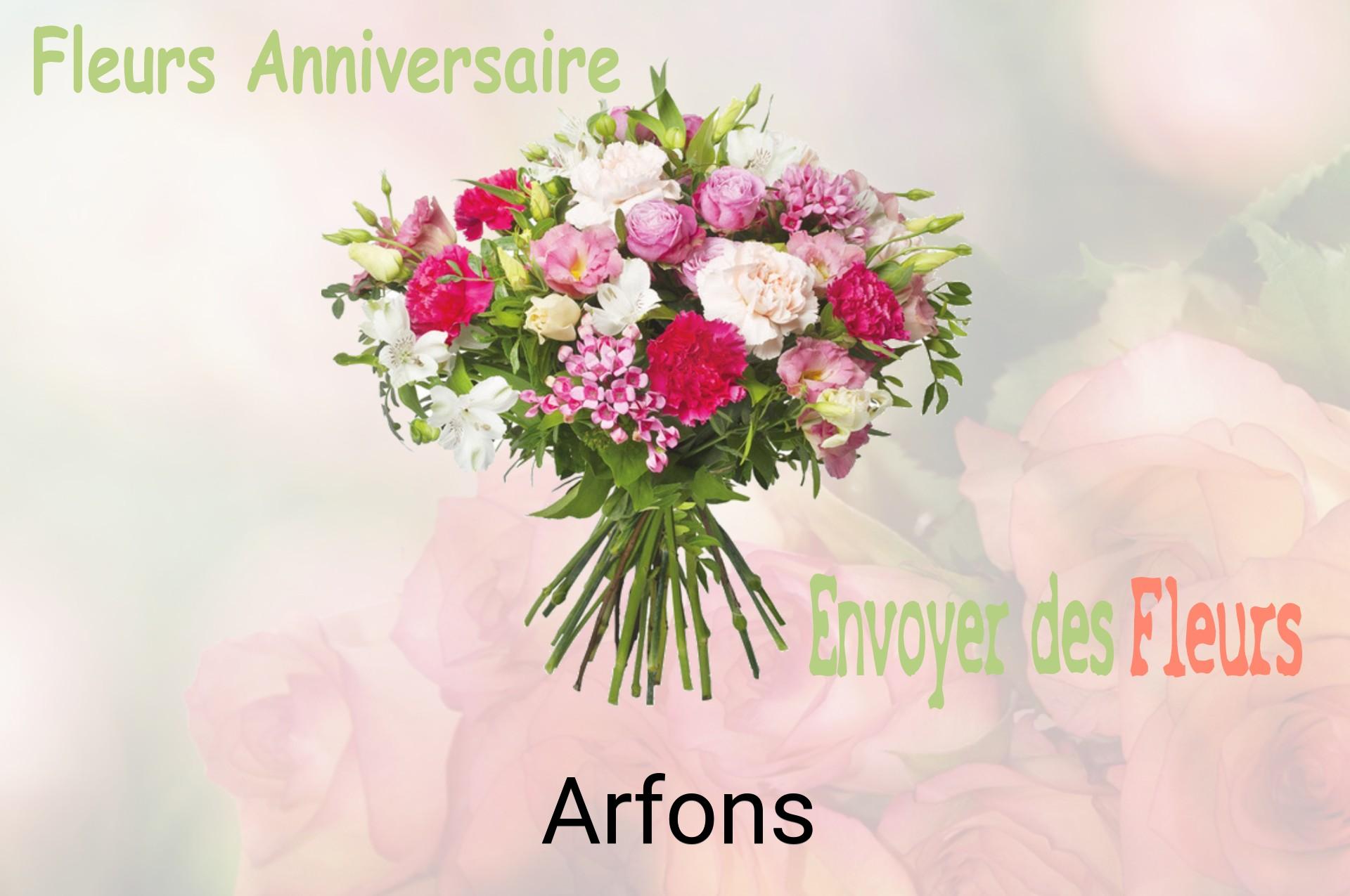 Bouquet de fleurs d’anniversaire livré à Arfons